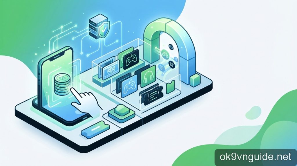 Minh họa 网络安全、账户保护与使用边界 cho chủ đề quản lý ngân sách giải trí